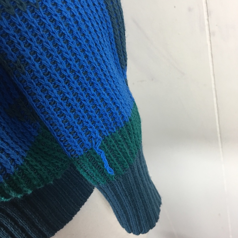 Vintage Men’s Southwestern Knit Pullover Sweater L - Picture 3 of 8